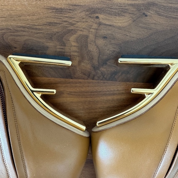 Fendi First FF Carmel Napa Booties - Picture 14 of 15